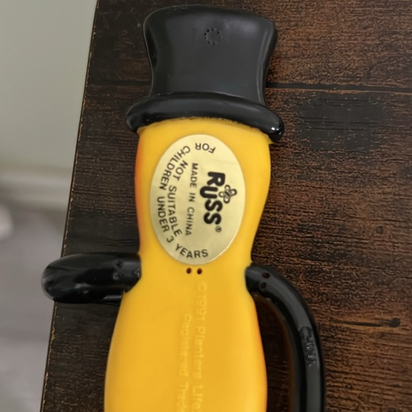 đź”´Vintage Planters Mr. Peanut Bendy Bendable Advertising Toy Figure LISTING FOR 1 - Picture 6 of 13